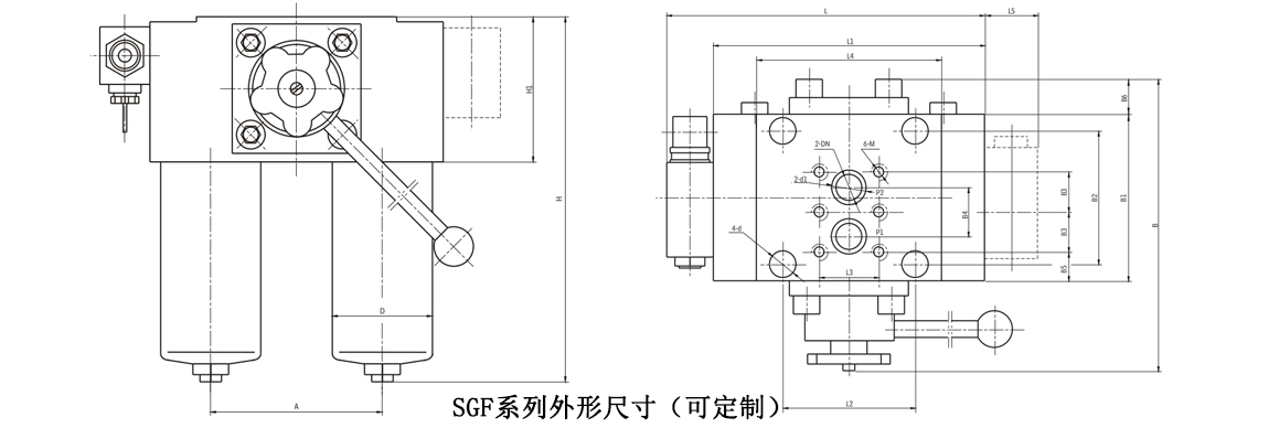 SGF系列雙筒微型直回式回油過(guò)濾器(新型)